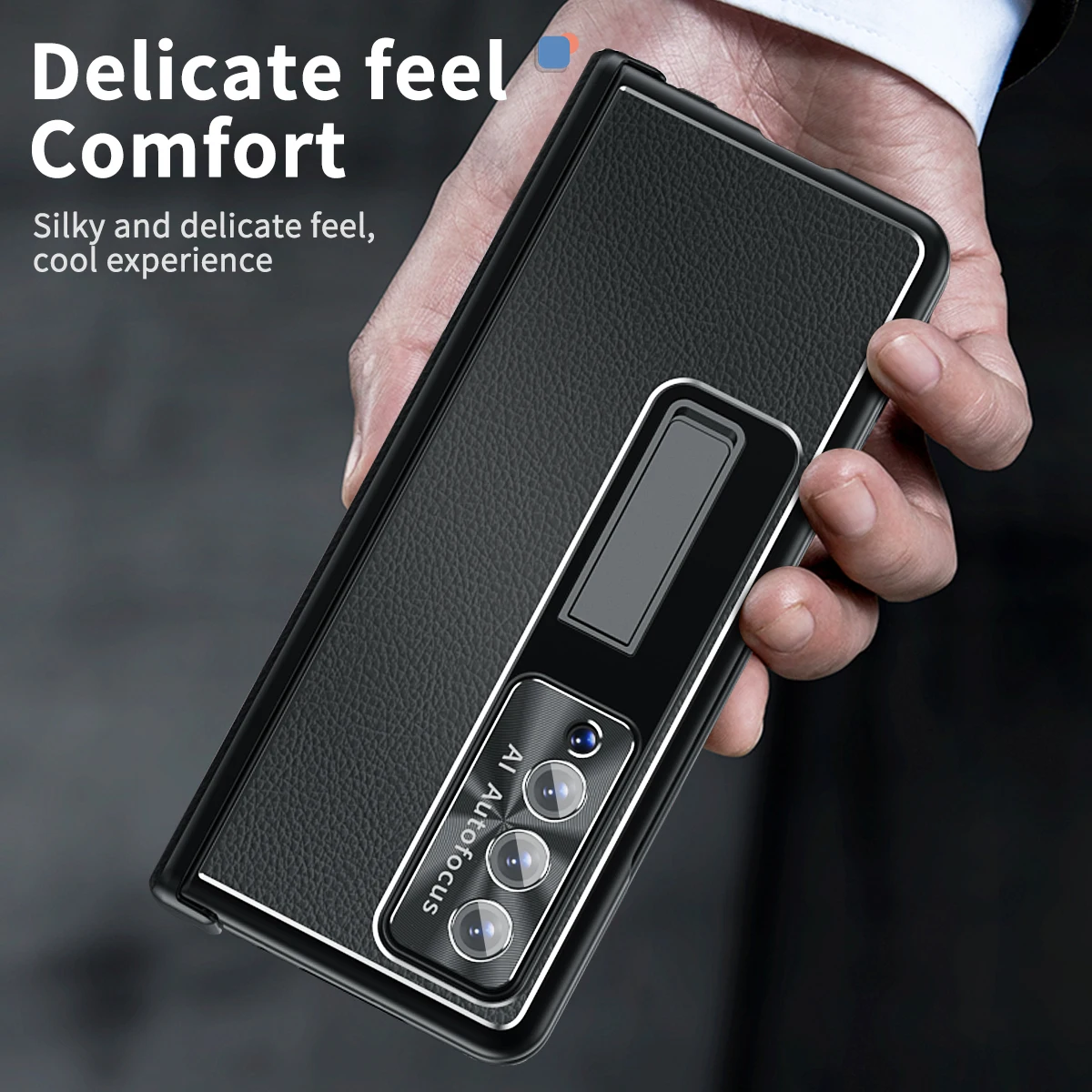 

Anti-Scratch Glass Protector Film Case for Samsung Galaxy Z Fold 4 5G Fold4 Fold3 Fold 3 S Pen Holder Kickstand Folding Cover