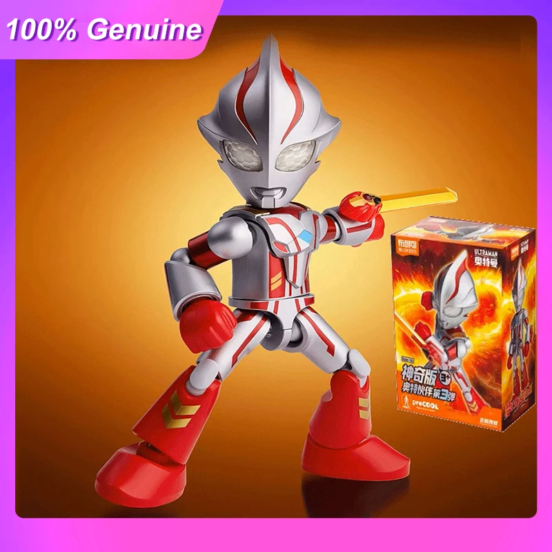 

100%Genuine Blokees Blockman Ultraman Magical Version Series 3 Blind Box Assembly Model Desktop Ornament Collection Birthday Toy