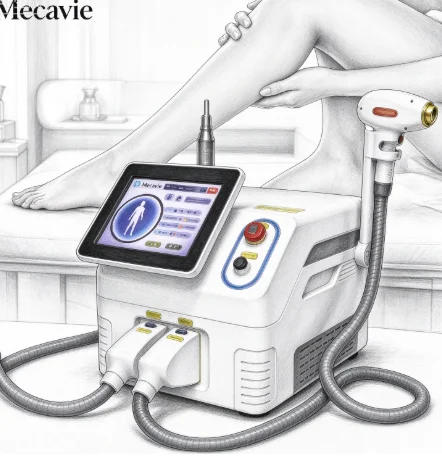2025 4 Wave Diode Pico Laser 755 808 940 1064nm 4000W Hair Tattoo Removal 60 Million Shots CE Certified Professional Salon Equip