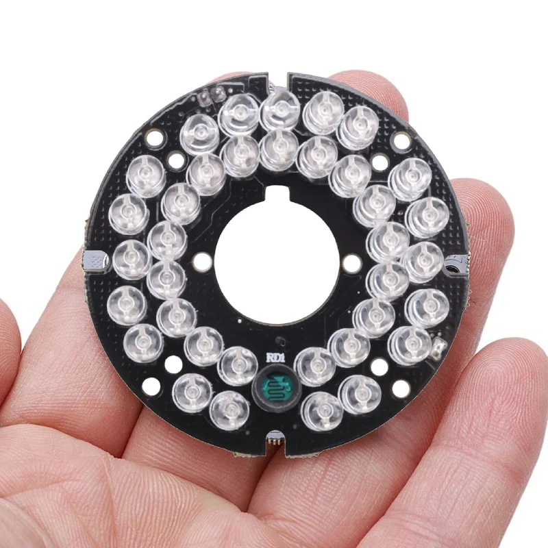 لوحة إضاءة بالأشعة تحت الحمراء لوحة الدوائر التلفزيونية المغلقة ، الأشعة تحت الحمراء 36 LED ، كاميرا الأمن ، CCD ، 5X