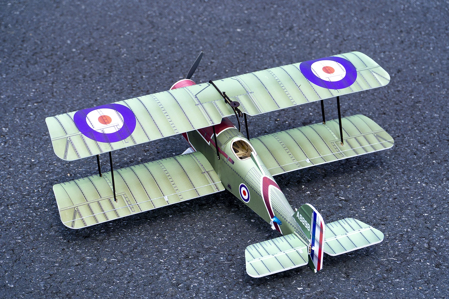 

DW Hobby 800mm Wingspan PP Foam RC Airplane SE5A Fixed-Wing Remote Control Aircraft Model for Hobbyists And Collectors E33