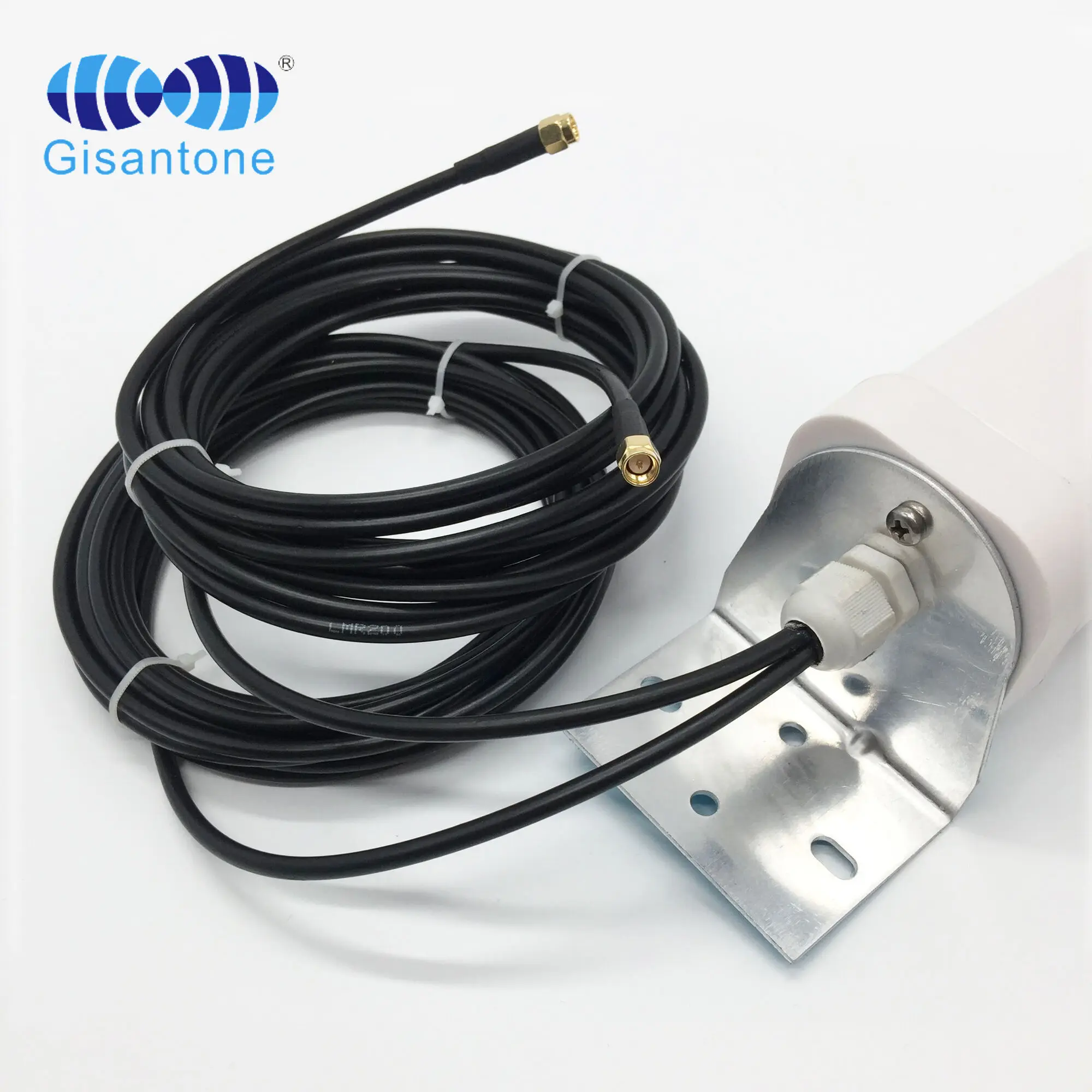 4g lte mimo fiberglass Passive antenna with 5m LMR200 cable