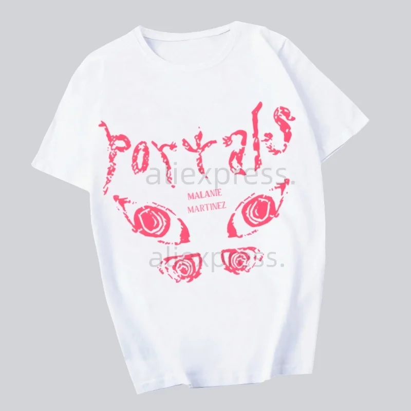 

Футболки Melanie Martinez Portal, летняя модная футболка с принтом, повседневная футболка с круглым вырезом, брендовая забавная футболка, футболки