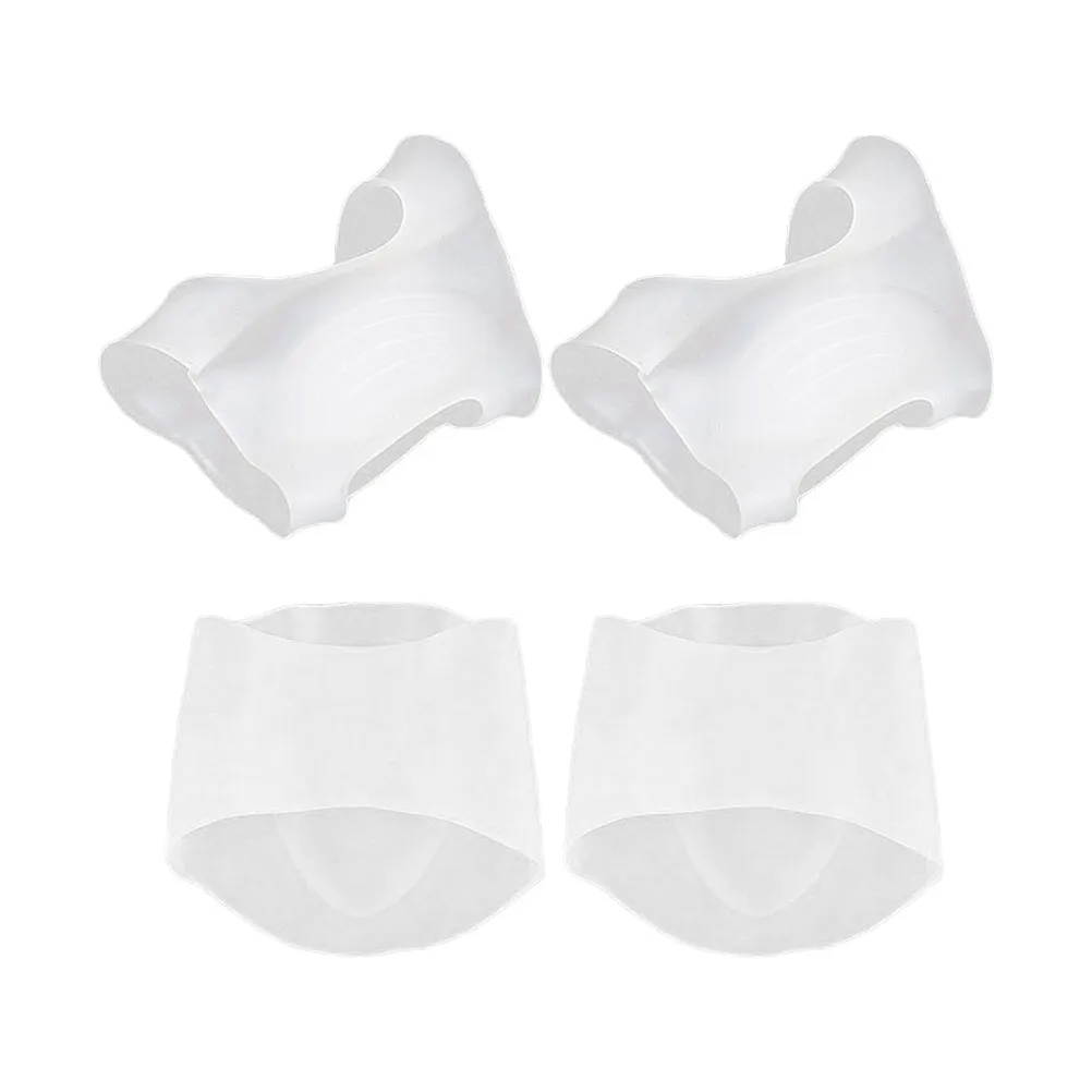 

2 Pairs Arch Insole Heel Support Foot Shoe Inserts Compression Wrap Corrector Supports Socks Orthotic Cushion