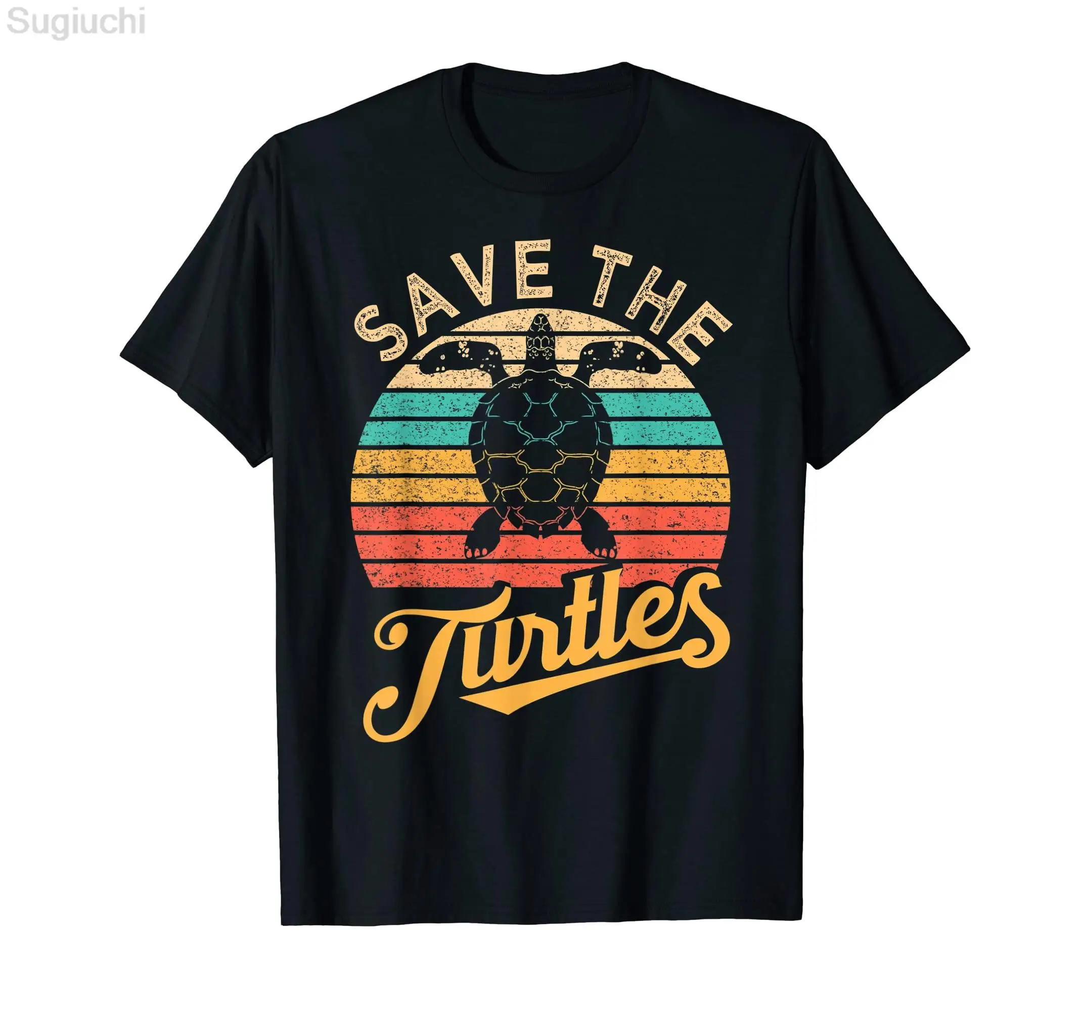 100% Cotton Cool Sea Turtle Animal Lover Gift Men Women Hip Hop T Shirts Size XS-5XL