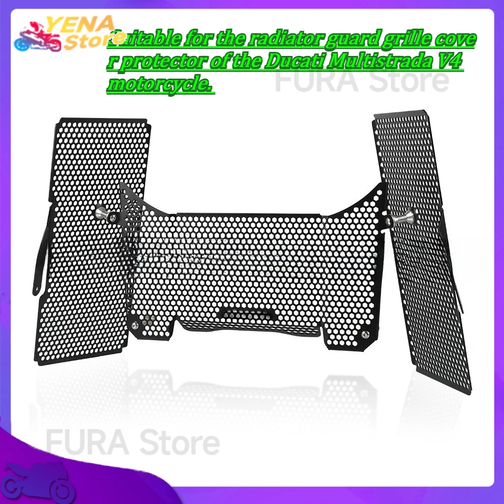 

Motorcycle accessories are suitable for the radiator guard grille cover protector of the Ducati Multistrada V4 motorcycle.
