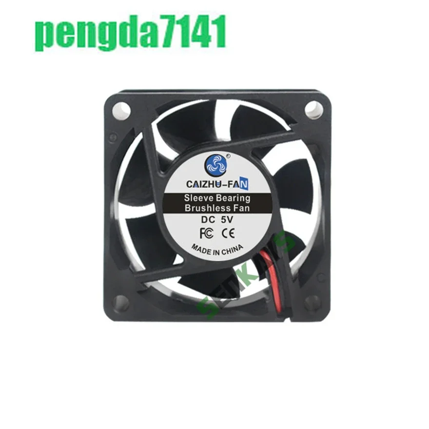 

60x60x25mm 6025 DC5V 12V 24V Cooler Fan 60x25mm Brushless Machine Equipment DC Motor Cooling Fan XH2.54 2Pin