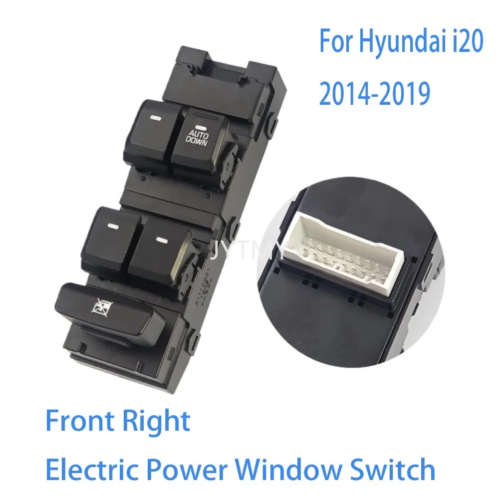 

Car Accessories for Hyundai I20 2014 2015 2016 2017 2018 2019 Front Right Electric Power Window Switch Lifter Control Button New
