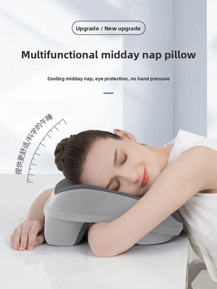 Nap Pillow Office Siesta Special Pillow Student Desk Sleeping Aid Memory Foam Pillow Unique Shape for Adults And Children