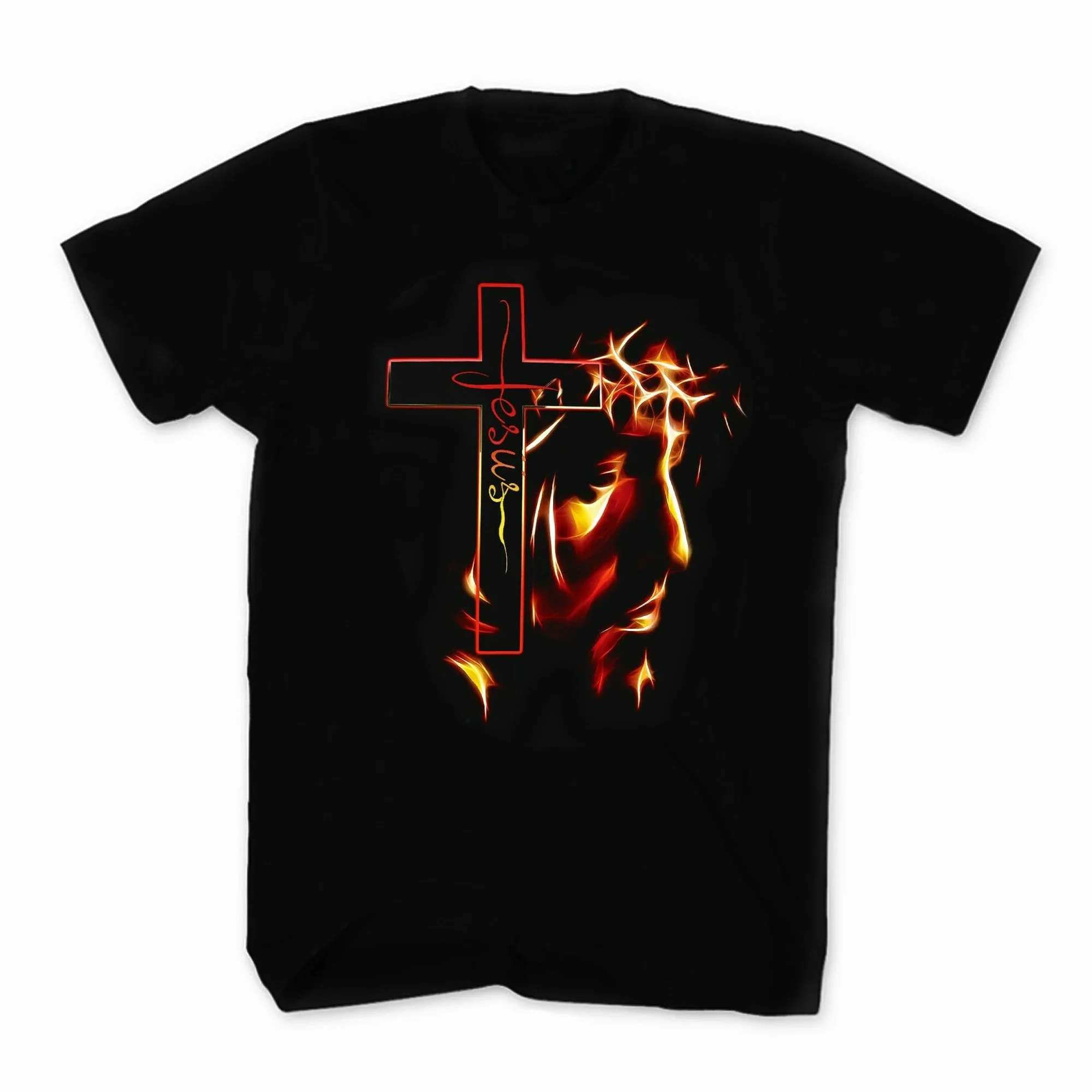 

Christ Jesus Saint T-Shirt. Summer Cotton Short Sleeve O-Neck Mens T Shirt New S-3XL