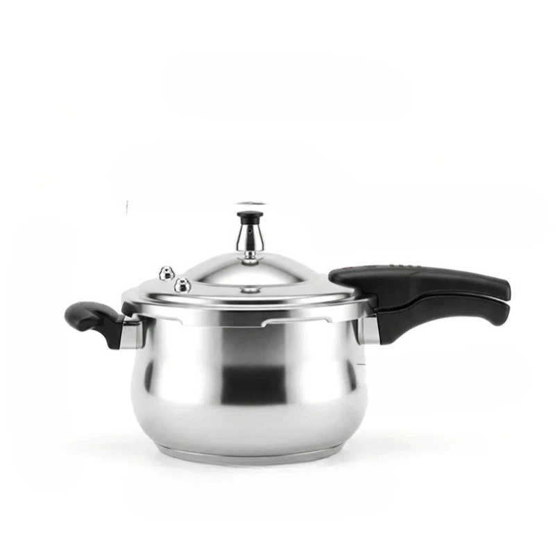 20-24cm Pressure Cooker Stainless Steel Pressure Cookers Security Handle with Safety Valve for Household 80KPA Fast Cooking