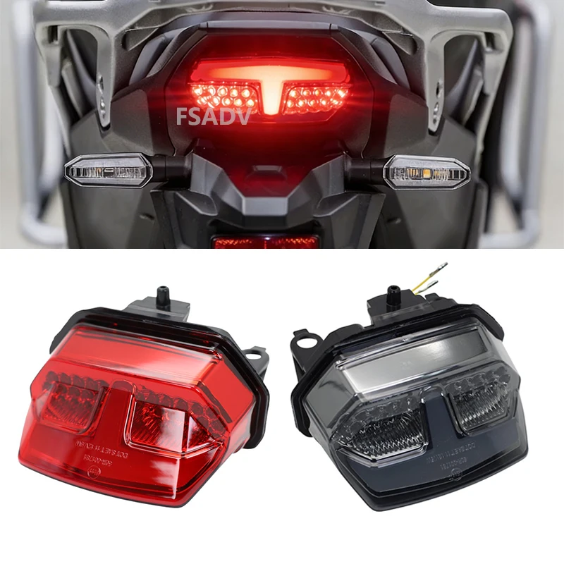 

Для Honda CB750 Hornet XL750 RH12 2024 2025 задний фонарь мотоцикла, стоп-сигналы поворота, встроенный светодиодный стоп-сигнал