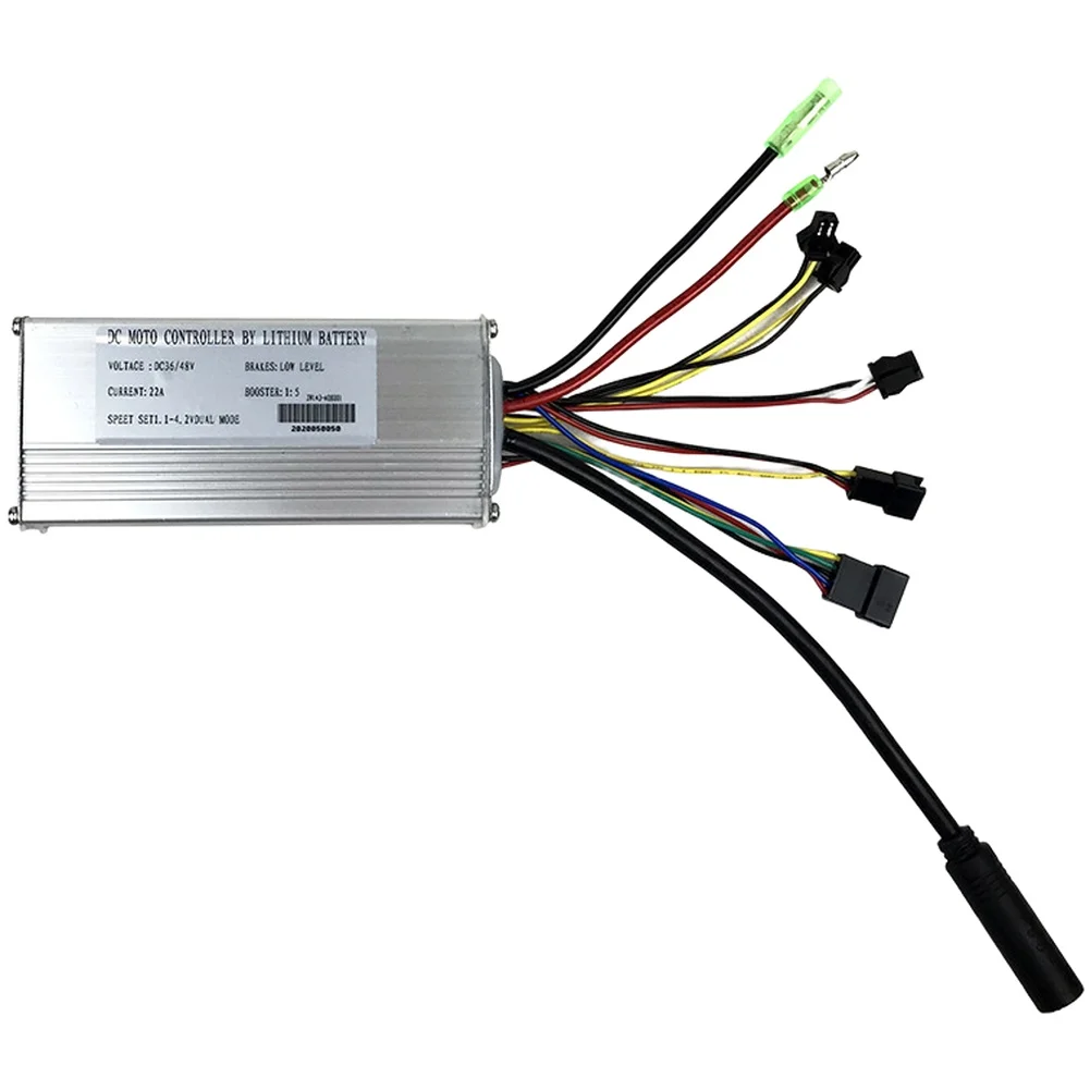 

36V 48V 22A JN Controller for 500W Brushless Hub Motor For Ebike with SM Connector Supports No 2 Communication Protocol