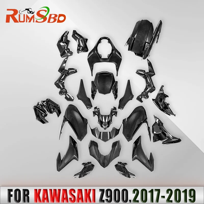 

Z900 Accessories Complete Injection Fairing Kit Frame Bodywork Painted For 2017 2018 2019 Kawasaki Z 900 ZR900 Motorcycle Parts
