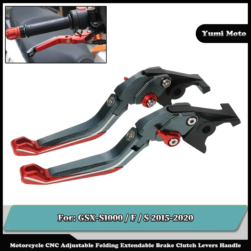 

NEW Motorcycle Folding Adjustable Brake Clutch Levers Handlebar For SUZUKI GSX-S1000 / F / S 2015-2020