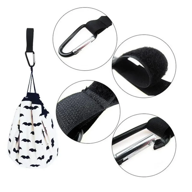 Aluminum Alloy Stroller Hook Clip Pram Hanger Shopping Bag Organizer Baby Stroller Accessories 2026