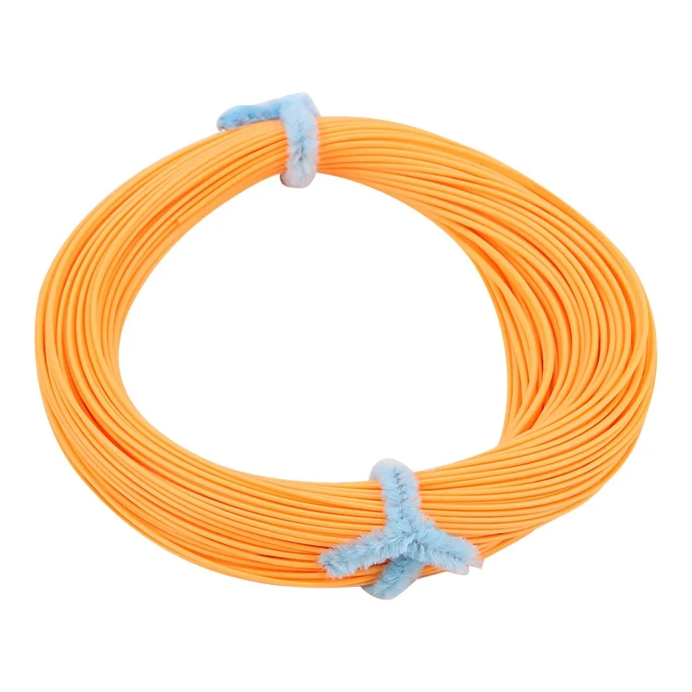 

Nylon Fly Fishing Line 100FT Multiple Colors Floating Fly Fishing Line 3wt 4wt 5wt 6wt 7wt 8wt Fly Line Freshwater Fly Fishing
