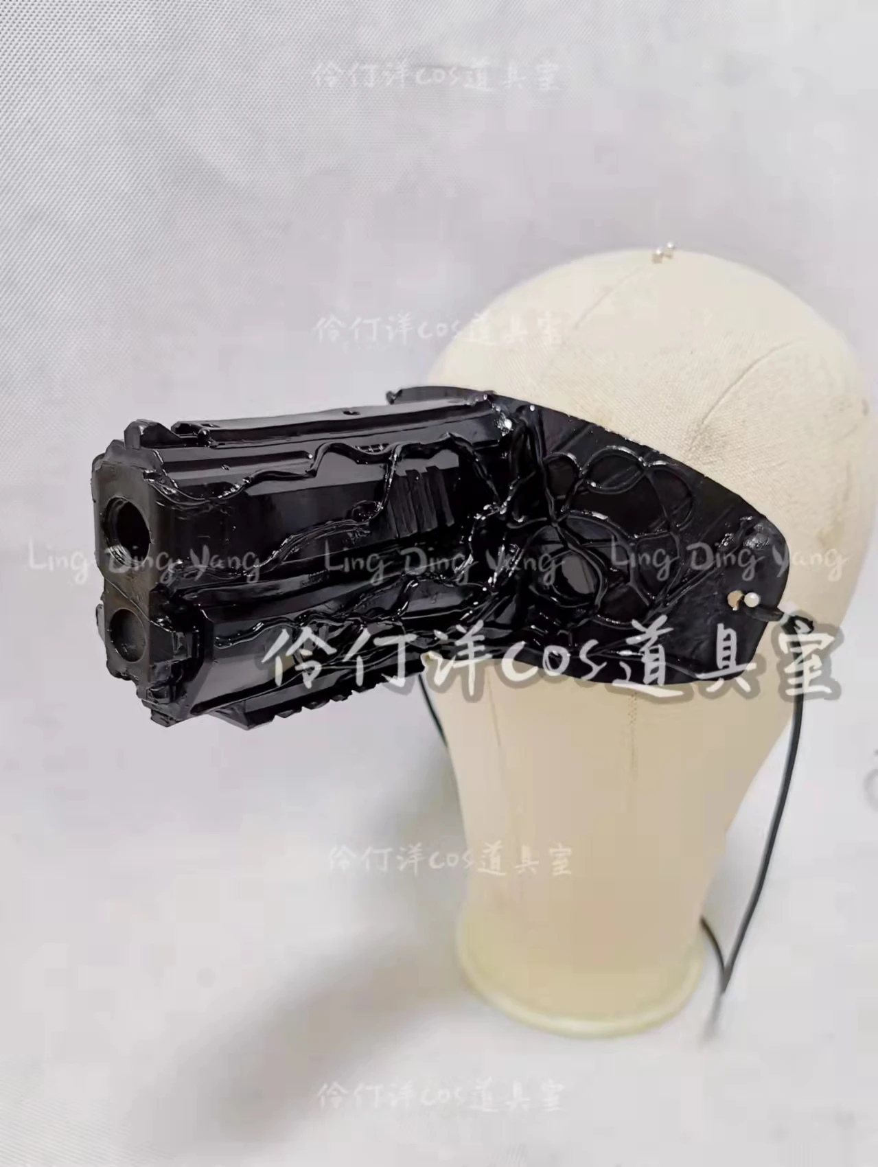 Hayakawa Aki  Devil Mask Cosplay Prop Anime Accessories Cool Handmade