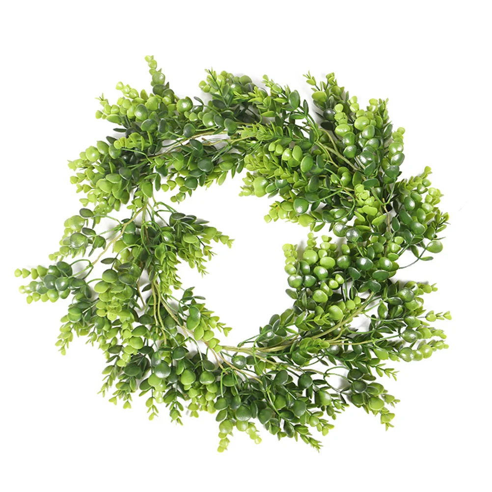 

Artificial Greenery Leaf Hanging Vines Fake Plant Decor Indoor Outdoor Wedding Leaf Ornammnt Home Party Garden