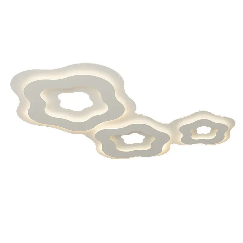 

Living room main light modern simple cream wind ceiling light bedroom full spectrum led super bright