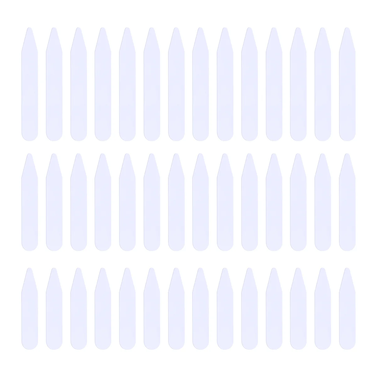 NUOLUX Plastic Nylon Collar Stays Bones Stiffeners in Sizes