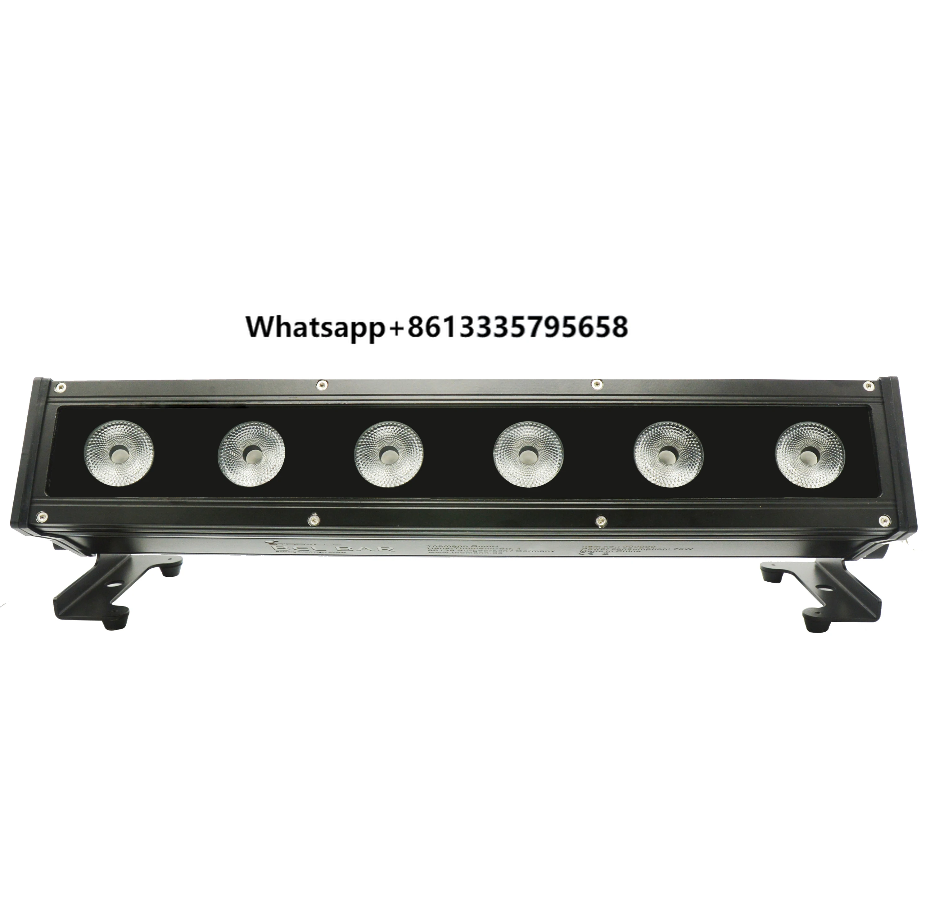 

6x15w RGBWA UV 6in1 WDMX Battery Rechargeable Remote Control IP65 Wireless WIFI Linear Led Bar Light Wall Washer Light Outdoor