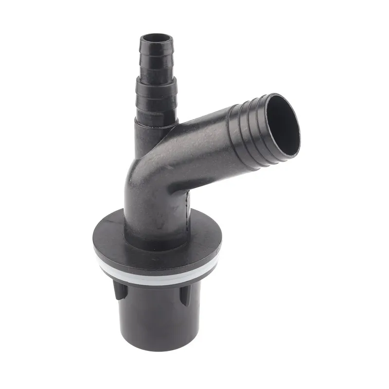 1pc Triple Overflow Pipe Fitting Fish Tank Aquarium Bottom Filtration Connector Pet Water Clean Tool 3-Way Filter Accessories