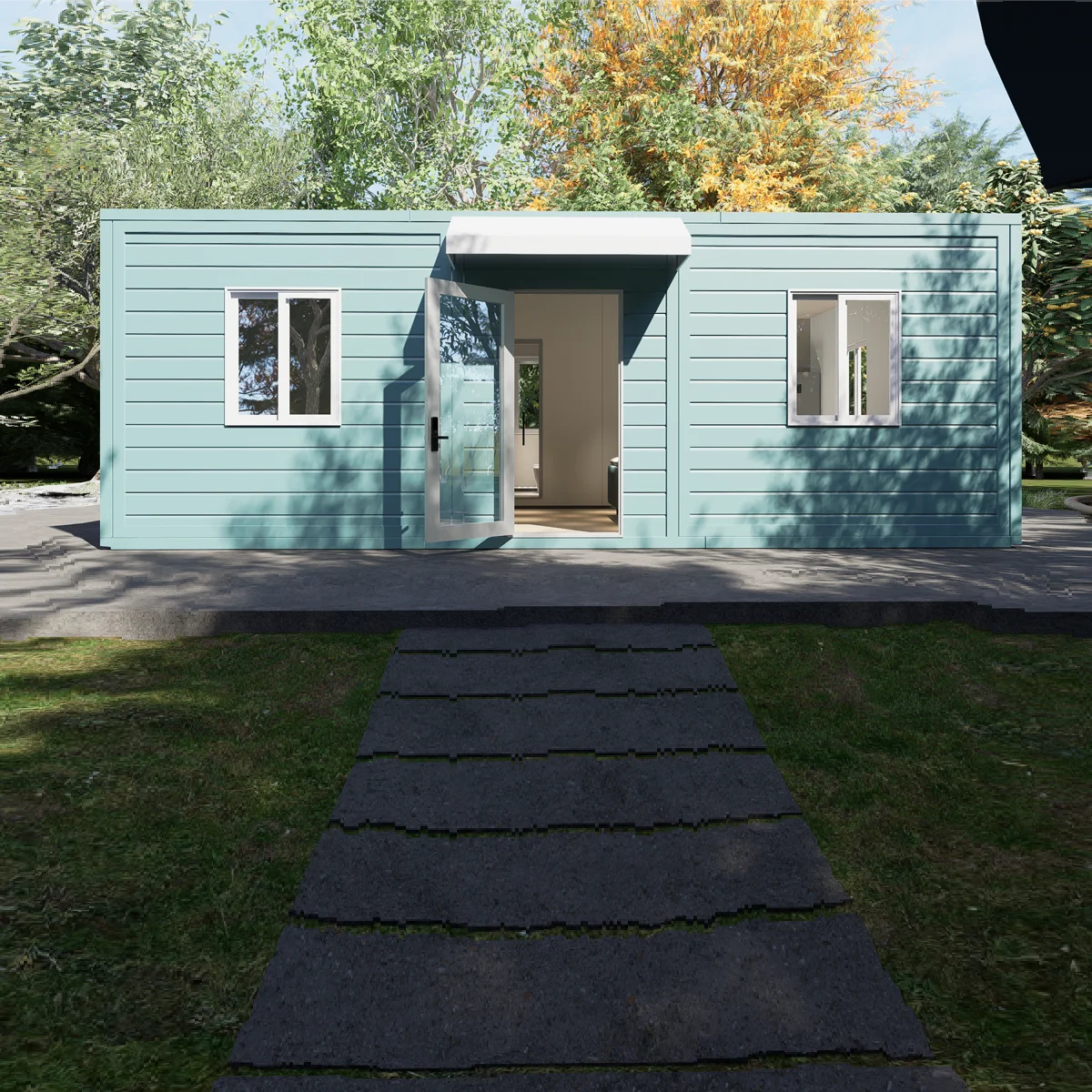 2025 New Style Prefab Modular 20ft 40ft Expandable Container House Tiny Home For Easy Transportation