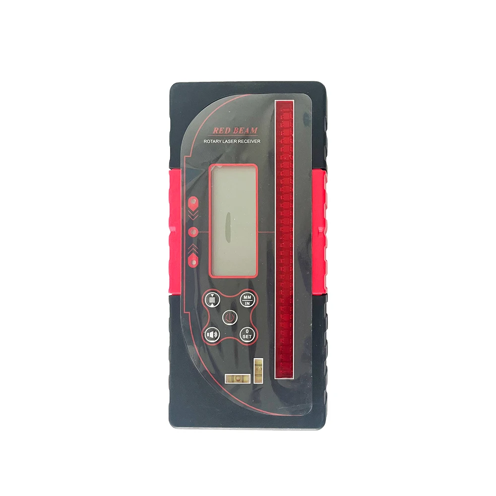 Heipoe JP1700R rotary Red beam digital receiver Two-Sided Back-lit LCD Displays Rotary laser level digital Detector