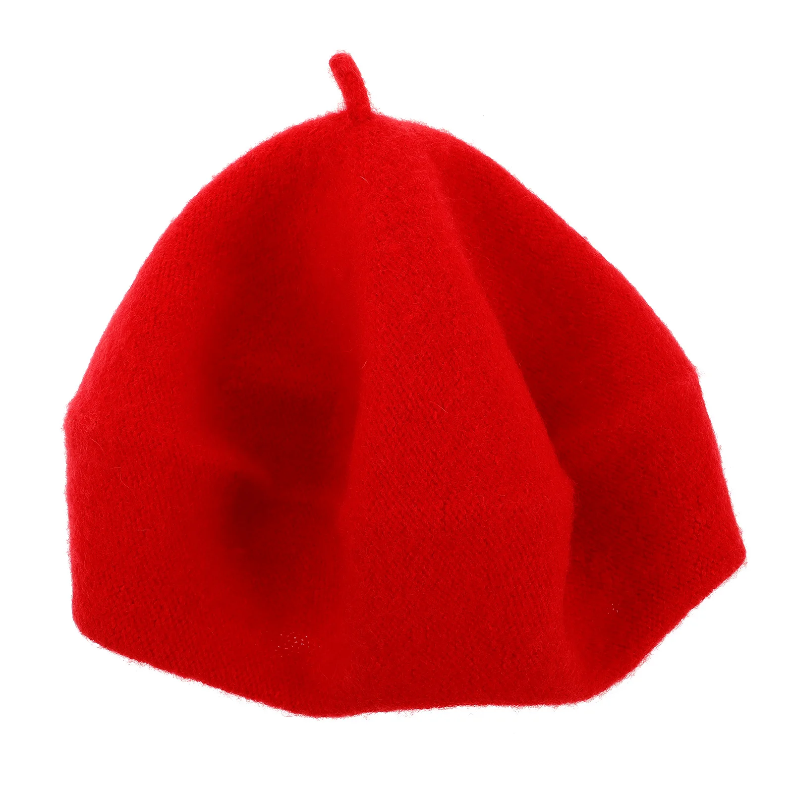 

Beret Hat for Women Classic Round Top Artist Warm Stylish French Fall Winter Hat Red Hats for Women