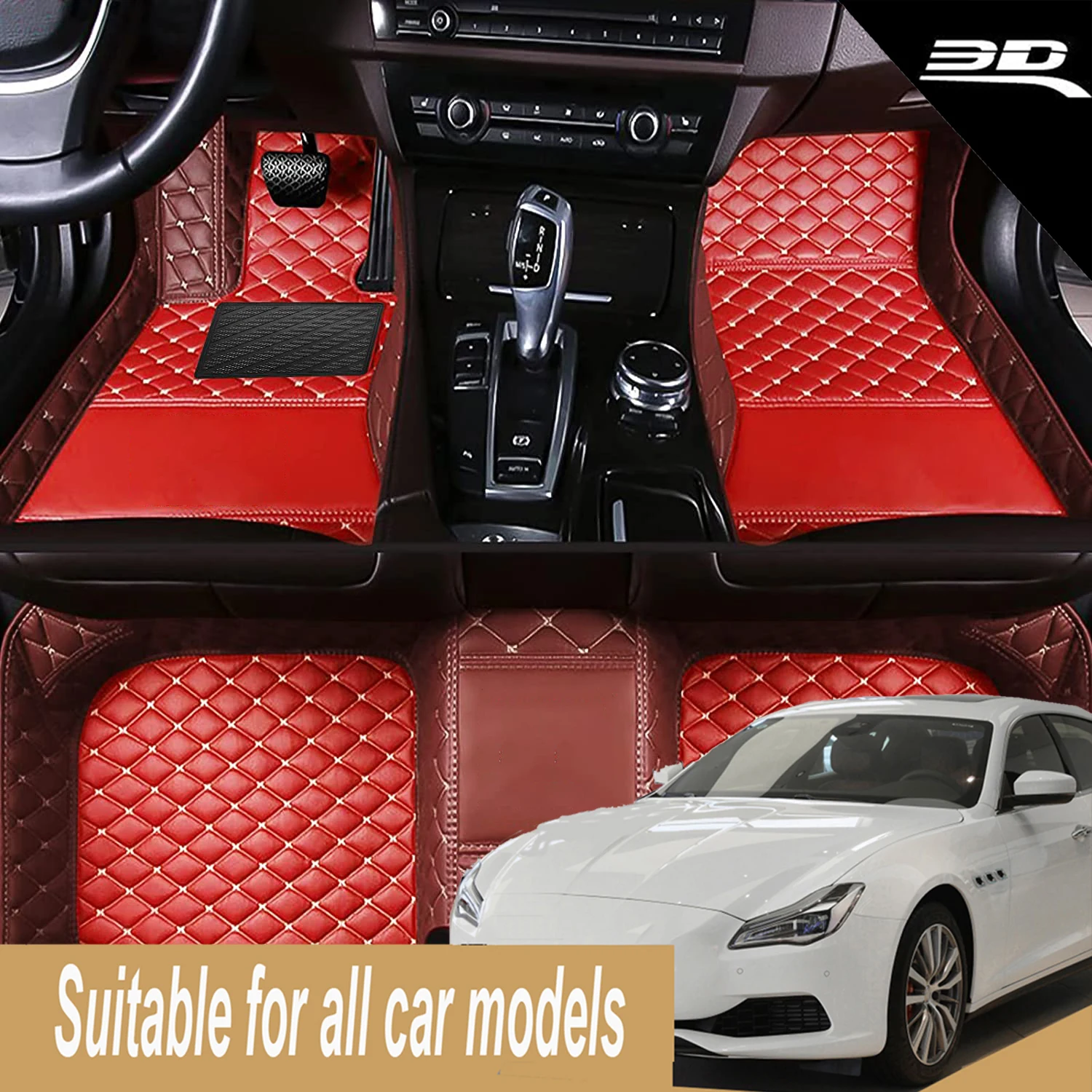 

Custom Car Floor Mats For Toyota 2024 New Camry Hybrid Auto Carpets Foot Coche Accessories Waterproof Leather Floor Liners