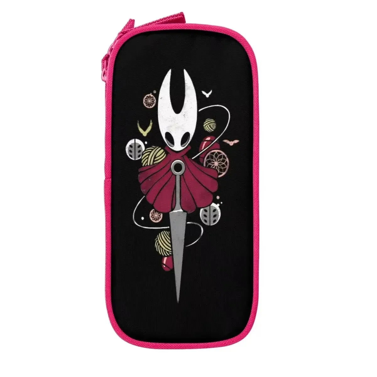 

The Hollow Knight Adventure Game Pencil Cases Pencil Box Pen Holder for Girls Boys Large Storage Bags Supplies Zipper Stationery
