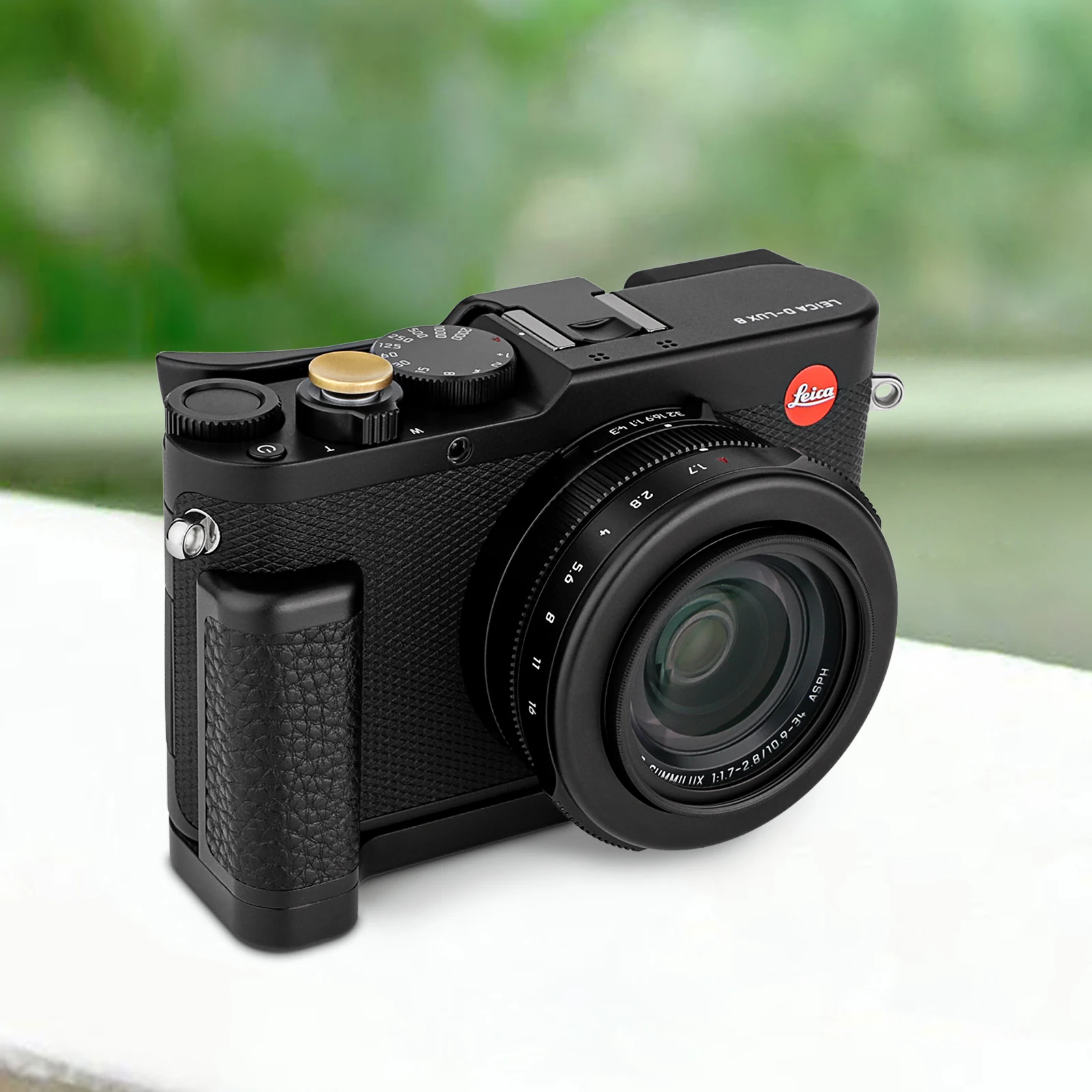 Haoge HG-D8 مقبض مقبض لـ Leica D-LUX 8 هيكل الكاميرا L-شكل قبضة قوس