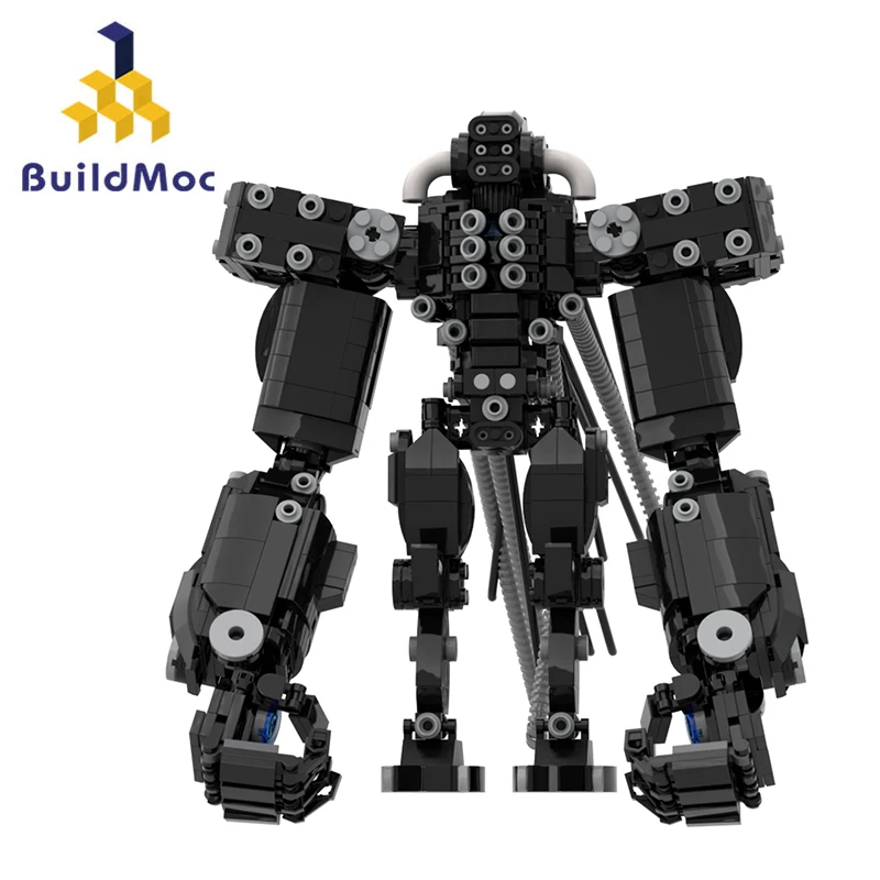 BuildMoc Gantzed Orangutan Hard Suit Building Blocks Set Killing Machine Mecha DIY Toys Children Kid Fan Birthday Christmas Gift