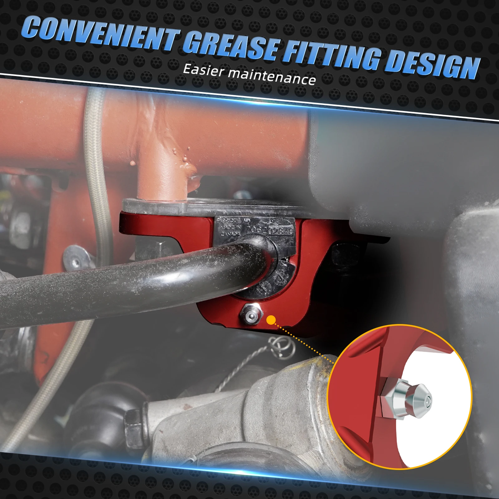 

NICECNC Aluminum Billet Front Sway Bar Brackets For CAN AM Maverick X3 4x4 Turbo DPS XMR XRS SMART-SHOX Max R RR UTV Accessories