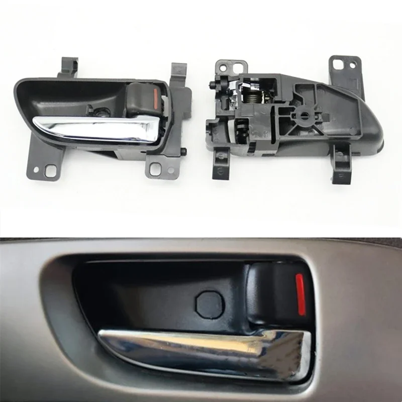 Interior Door Handles Inside  Handle Pair/Set For Subaru WRX STI 08-14 Outback Legacy XV Tribeca BRZ GT86 Forester SH 09-13