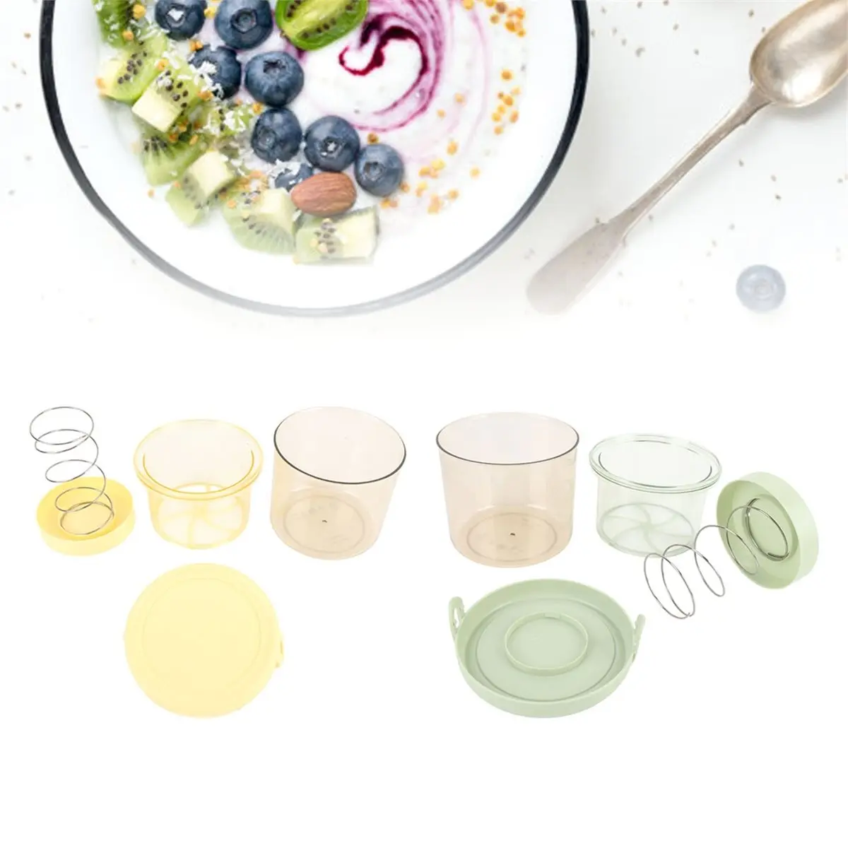 Yogurt Cheese Maker Machine Efficient Sustainable Round Safe Fine Mesh Greek Yogurt Strainer Easy to Clean for Home B