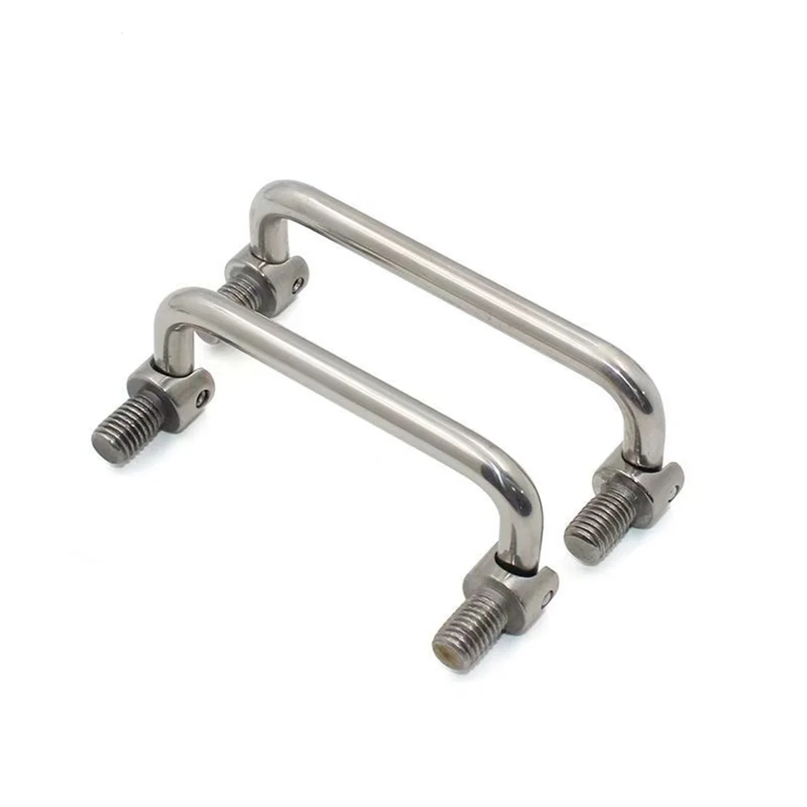 Rotating Industrial Handle 304 Stainless Steel  90mm-180mm Foldable Design for Machine Cabinet/Switchgear/Outdoor Tool Case