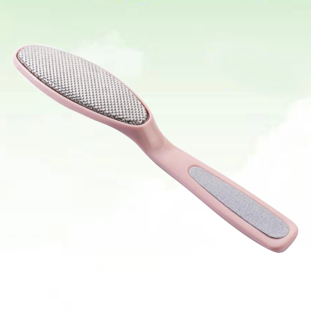 

1pc Stainless Steel Foot Scrub Callus Remover Dual Sided Exfoliating Tool For Dead Skin Removal Durable Portable Man Woman Nail