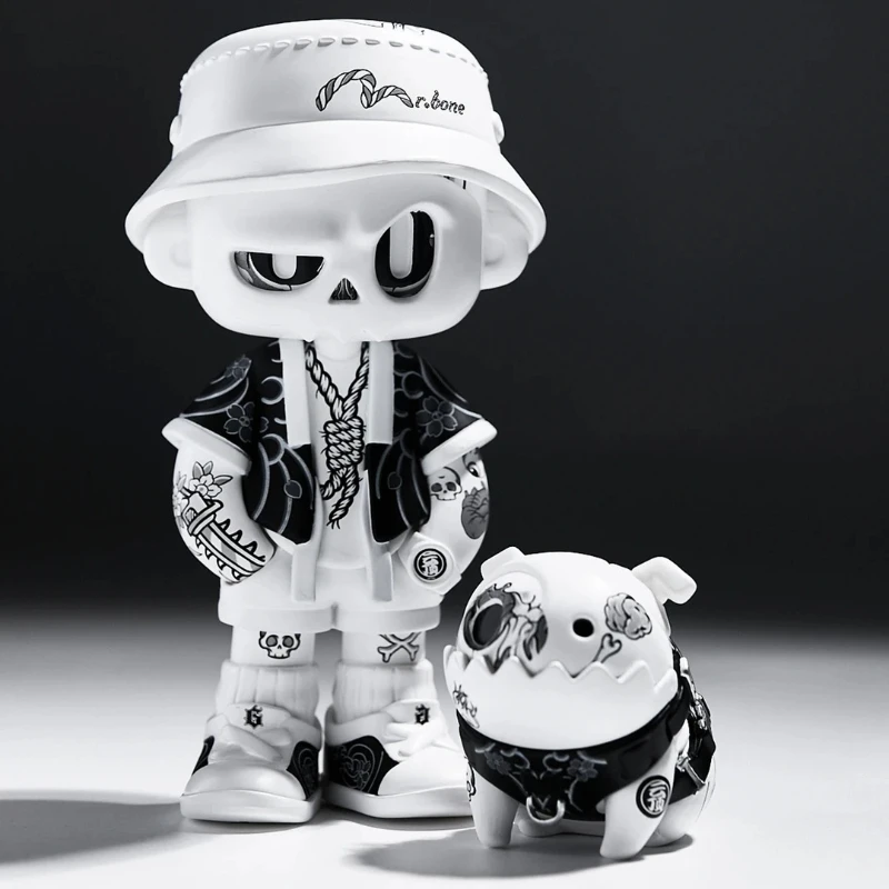 Mr.BONE Cloud Top Tattoo Limited Series Cool Action Figure Desktop Model Cartoon Decor Cute Toys Fashion Birthday Exquisite Gift