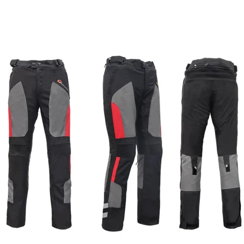 

Summer Motorcycle Riding Suit Men's Reflective Breathable Mesh Motorcycle Suit Waterproof Riding Pants