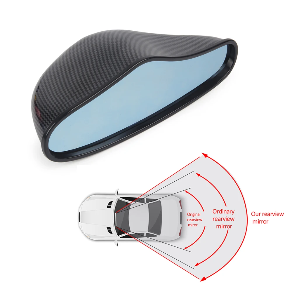 Panoramic Rear View Mirror Universal Wide Angle Rear View Mirror with Suction Installation Car Interior Mirrors Rearview Mirror