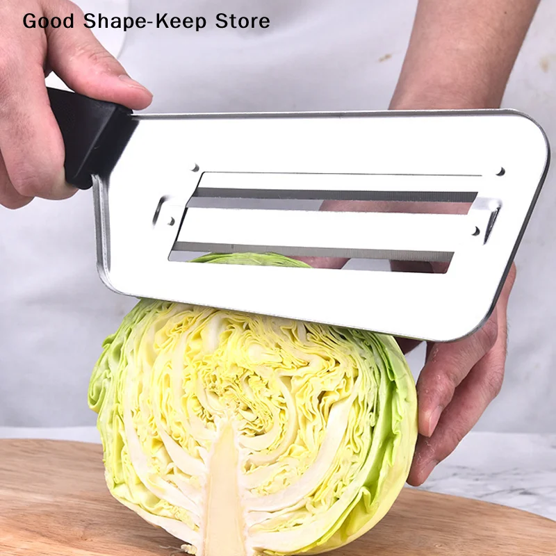 Stainless Steel Cabbage Slicer Multi-functional Cabbage Slicer With Handle Suitable For Slicing Cabbage And Vegetables