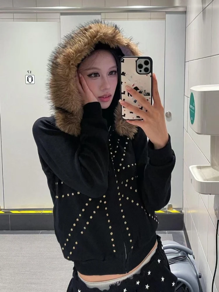 Nuovo Cappotto Autunnale Vinta - Women'S Fashion Zip Up Hoodies recensione e prezzo