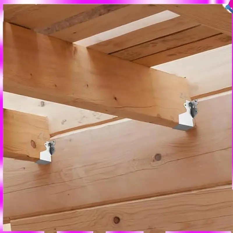 

N96R 20Pcs Strong Tie Brackets LU24 2X4 Joist Hanger Galvanizing Face Mount Joist Hangers For Wood Hurricane Ties Rafter Ties