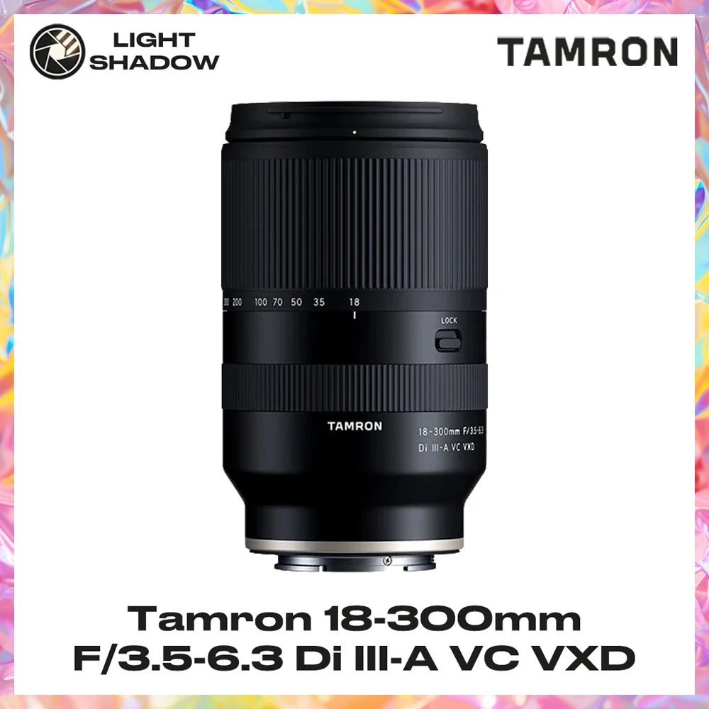 TAMRON 18-300mm F/3.5-6.3 Di III-A VC VXD - Zoom Lens for APS-C mirrorless Sony Cameras