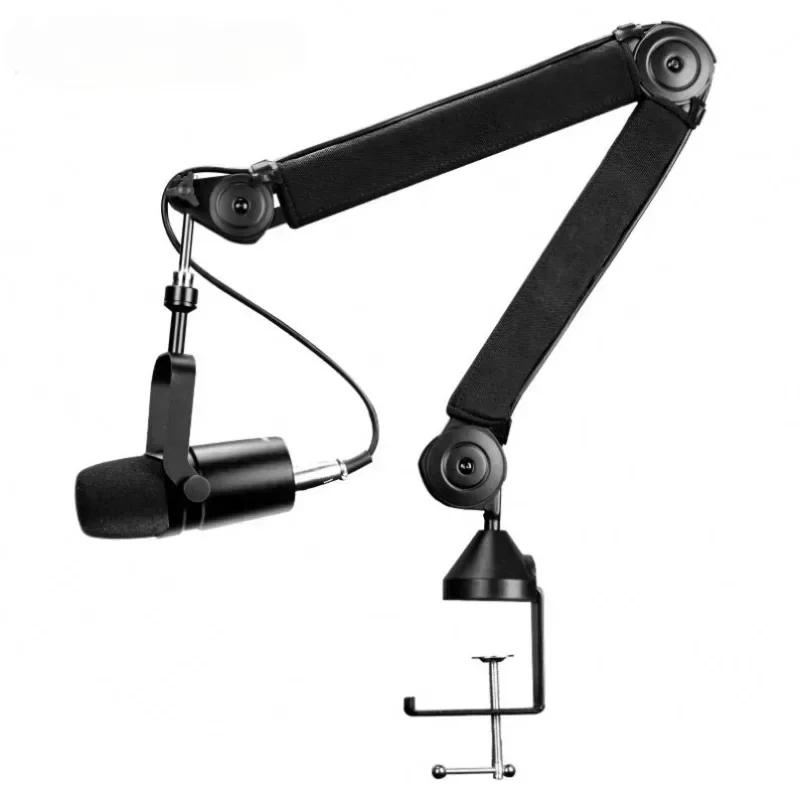 High Quality Professional Metal Microphone Arm Stand Adjustable Suspension Scissor Mic Desktop Holder for Studio Record