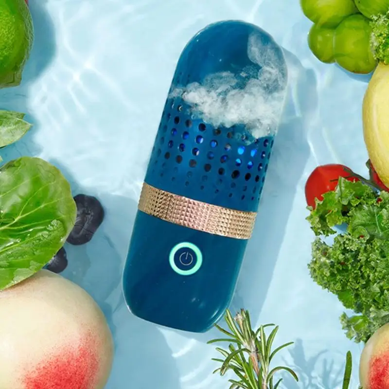 D0AB الموجات فوق الصوتية الفاكهة والخضروات منظف ماكينة تنظيف الخضار المحمولة