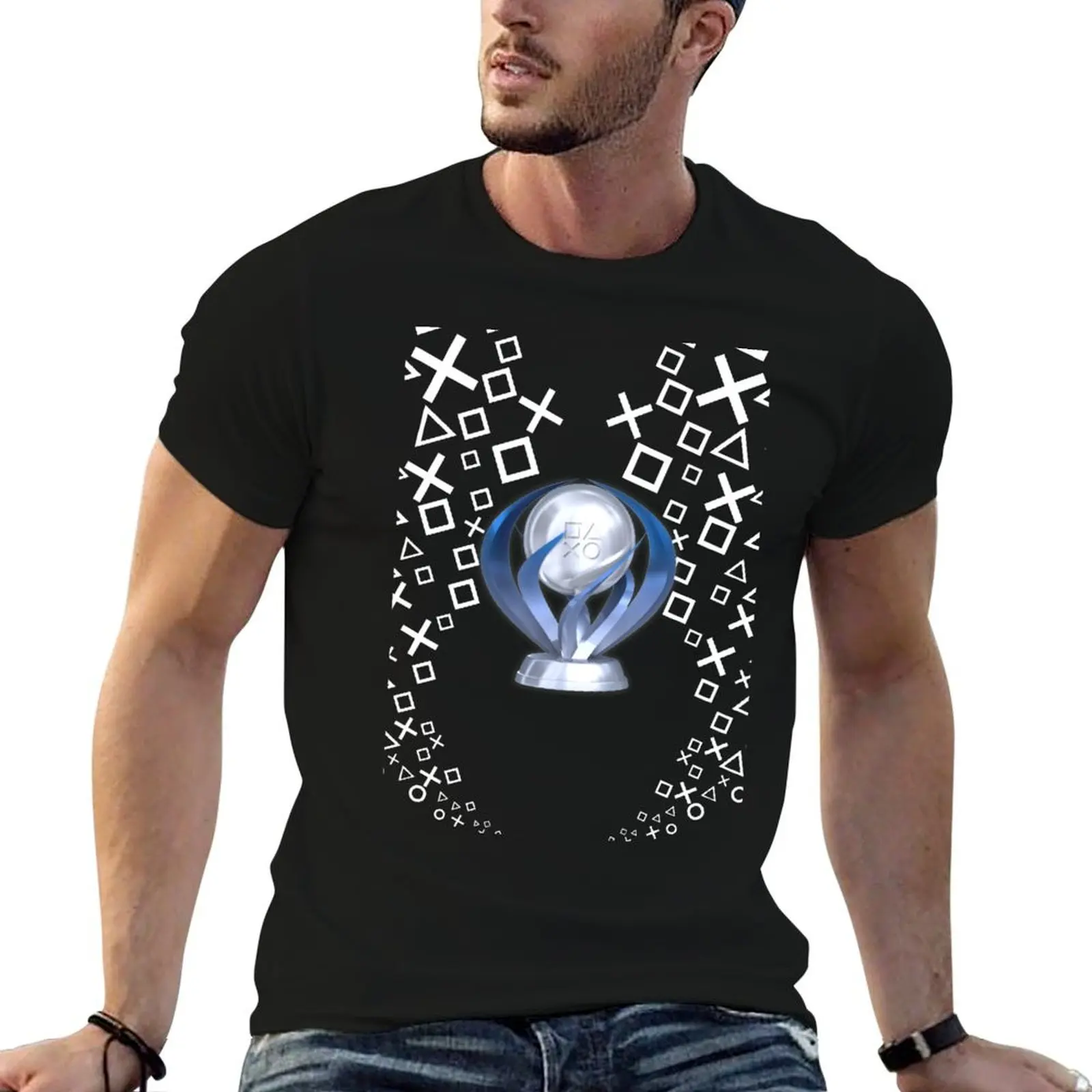 Platinum Trophy T-Shirt Non-Shrink Basic Cotton T-Shirt