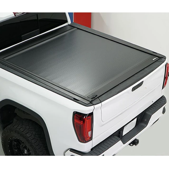 

KV8805 roller lid shutter pickup truck bed cover hard aluminum retractable tonneau cover for 2022 ford maverick